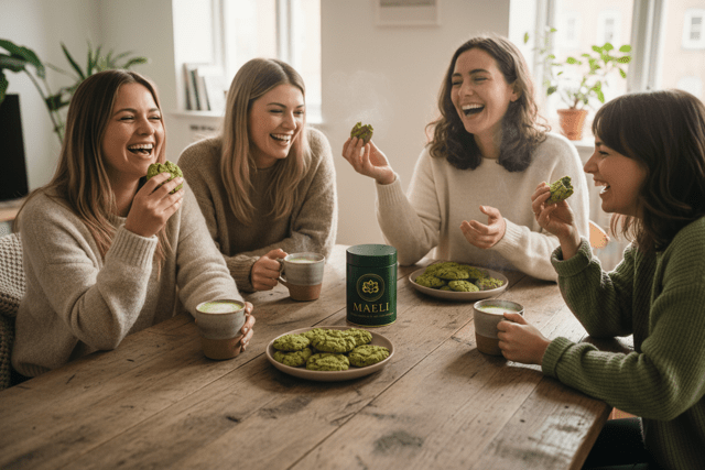 Matcha Cookies – Enkelt Recept med Japan Matcha - MAELI