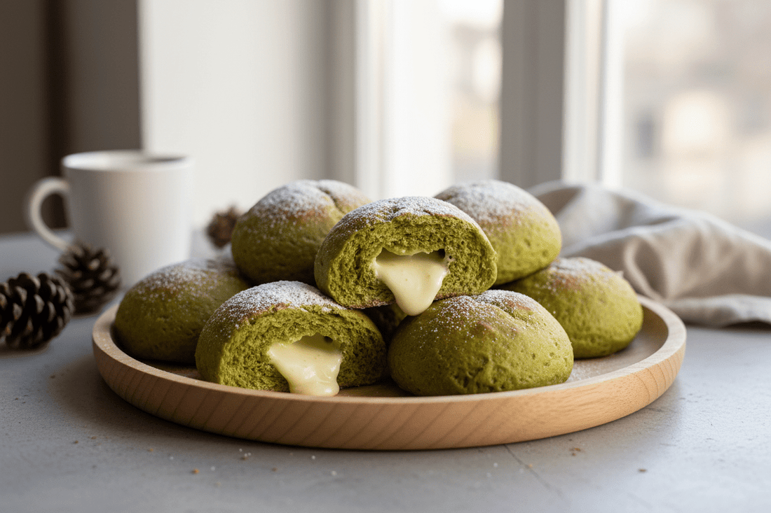 Matcha-bullar – Japansk Twist på Kanelbullar - MAELI