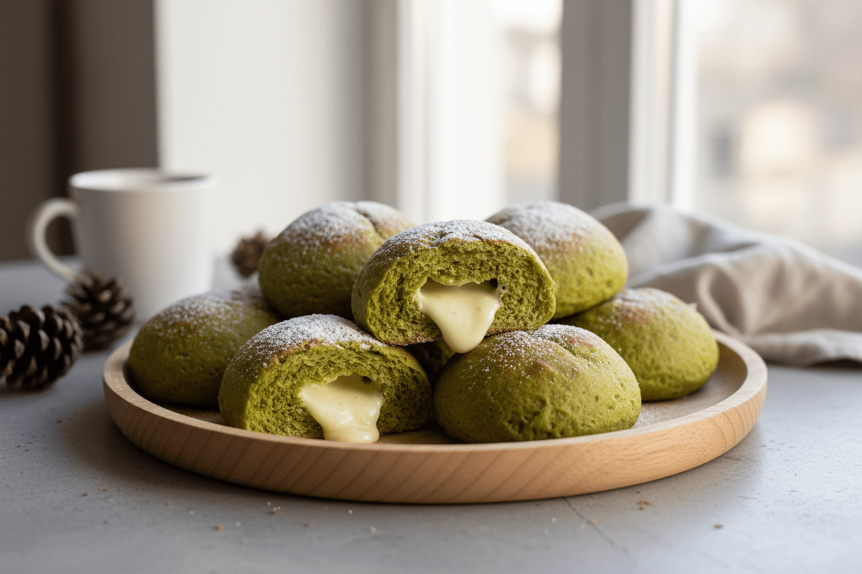 Matcha-bullar – Japansk Twist på Kanelbullar - MAELI