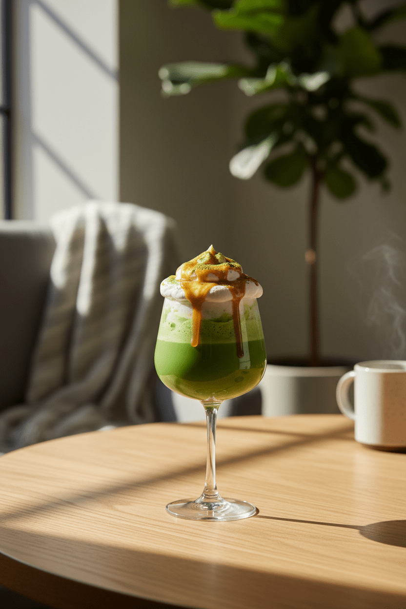 Matcha-latte Dessert – Klar på 5 Minuter! - MAELI