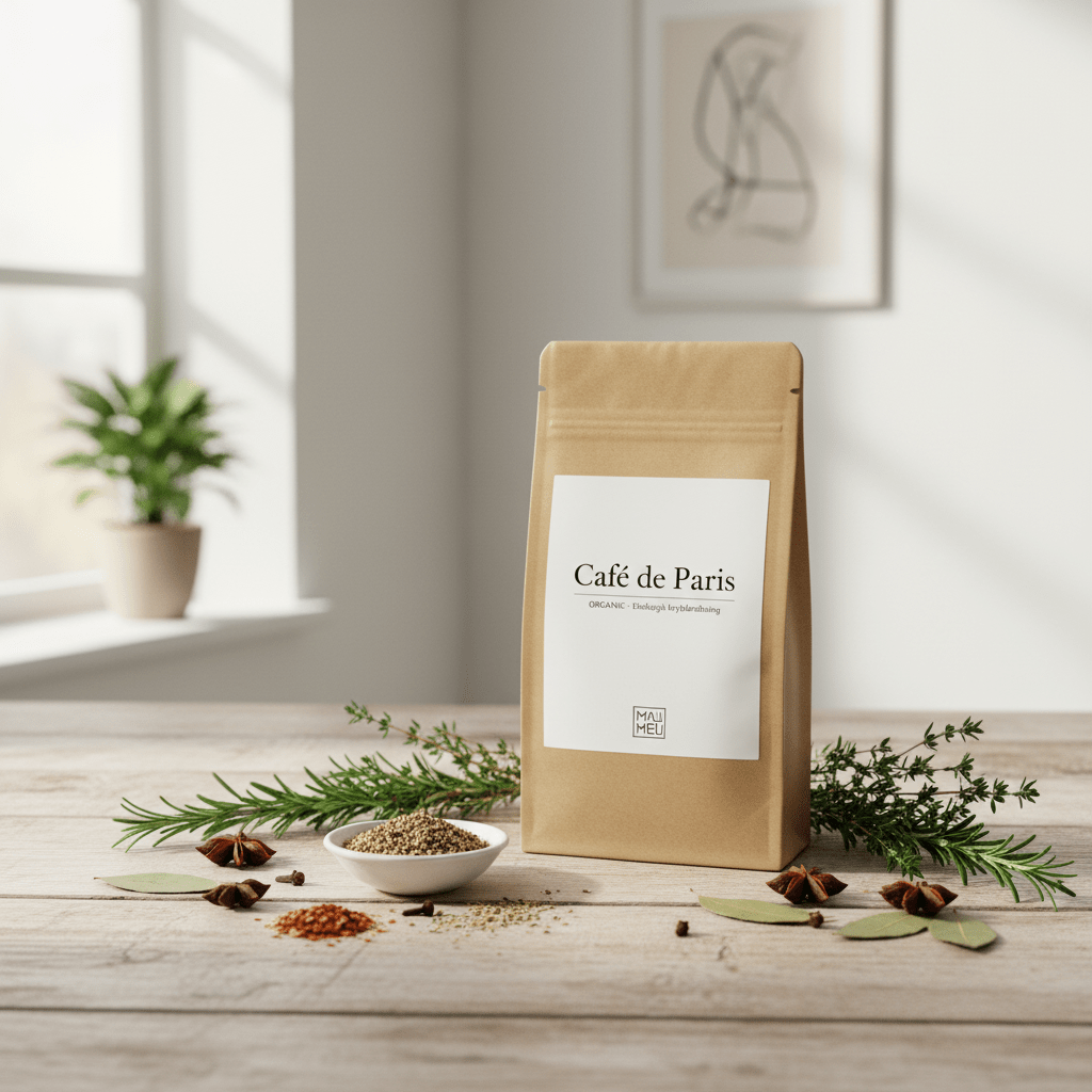 Livsstilsbild Café de Paris – ekologisk kryddblandning till kött och fisk
