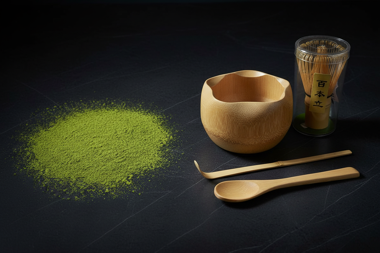 Matcha & Set – Lyxig produktbild